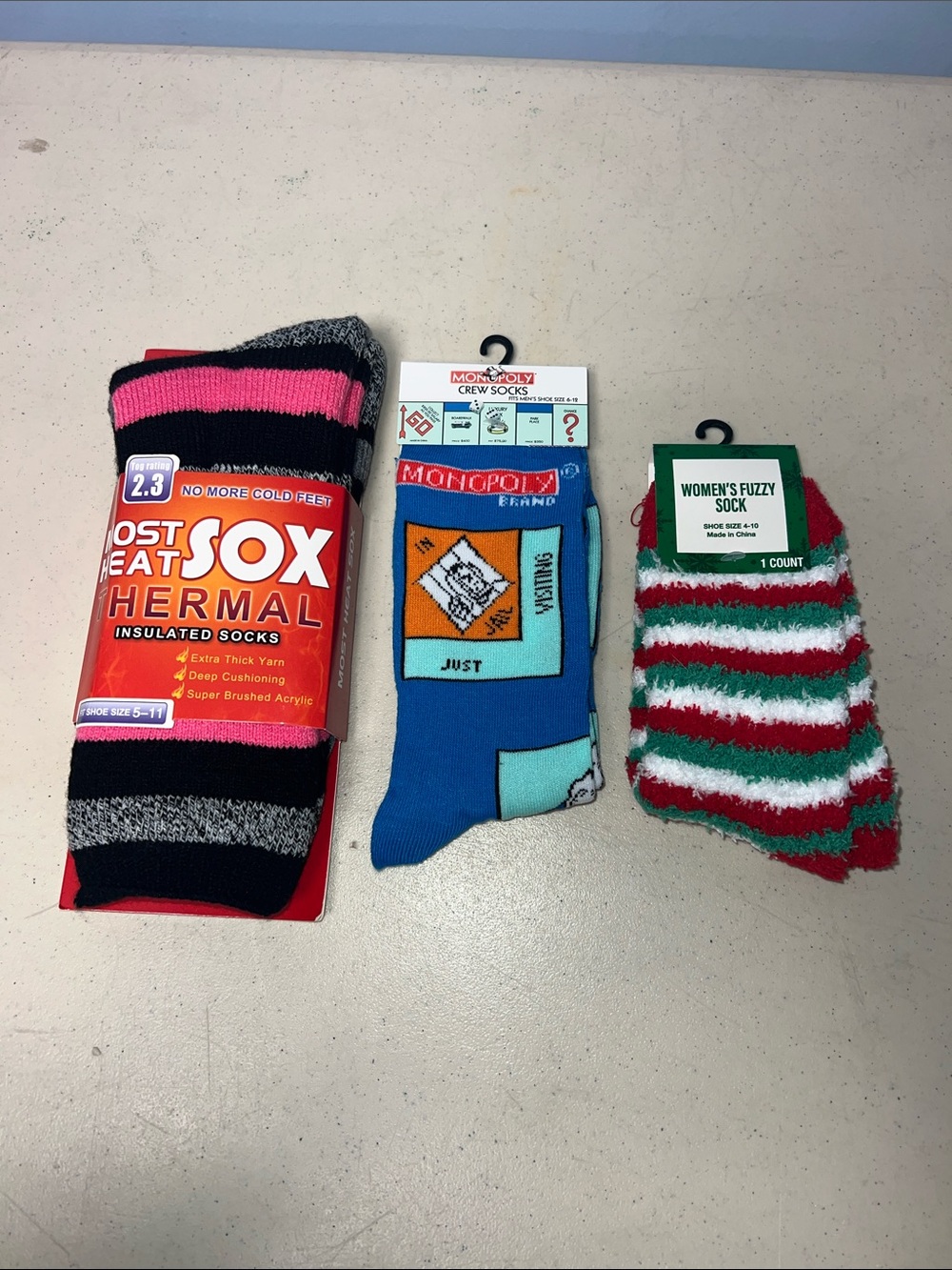 Women’s Socks - THREE (3) Pair